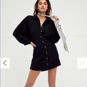 Free people. Dress. Size: Medium. Color: Black.